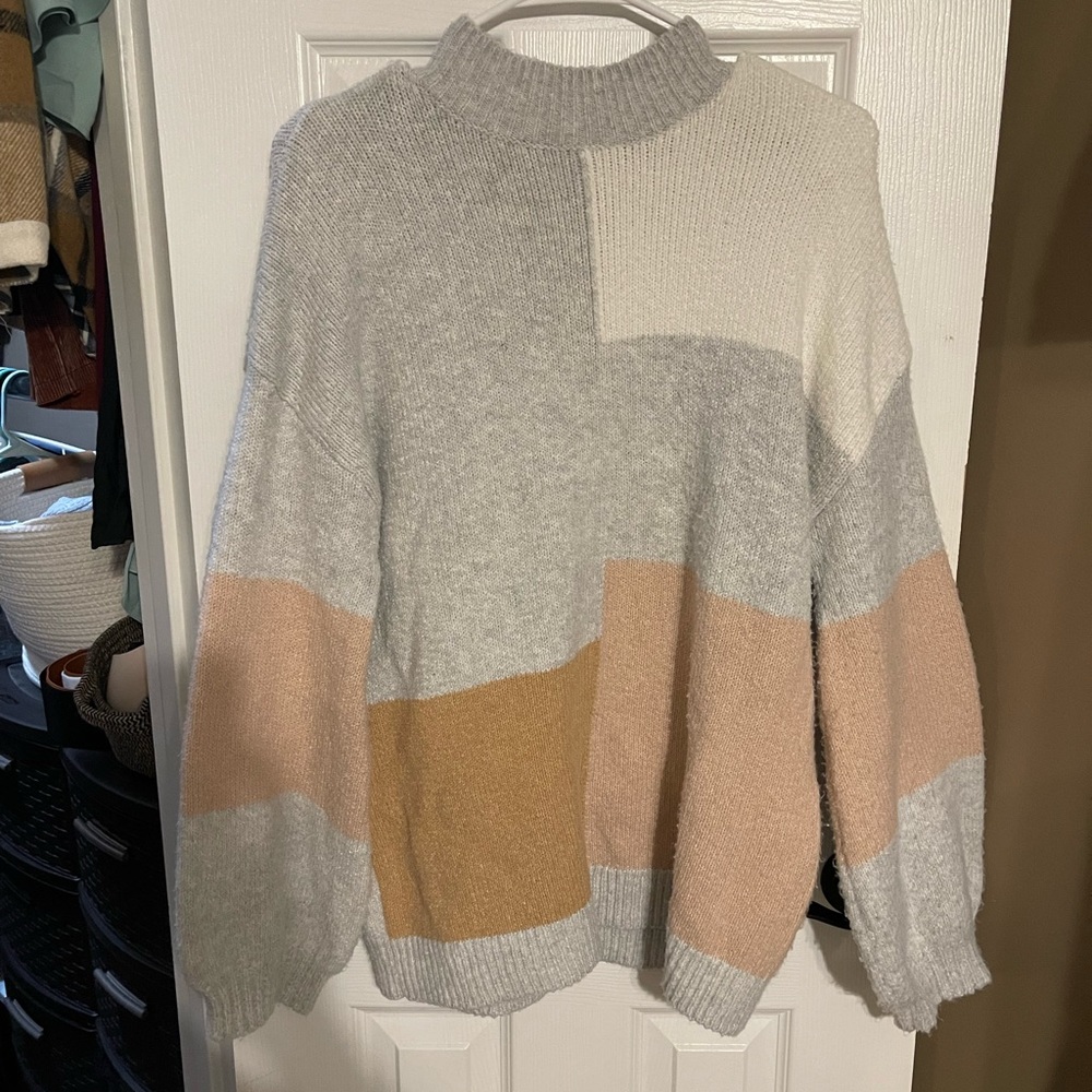 Color block Sweater